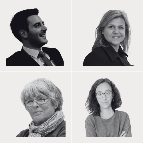 photos des intervenants pour le podcast climat a chaud sur le bbnj