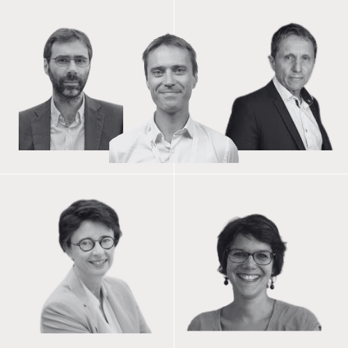 Photo de pierre biscourp, Frederic bordage, Fabrice bonnifet, Marion Phillips et Sandrine Bouttier Stref